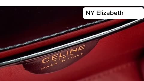 Céline Black Leather Shoulder