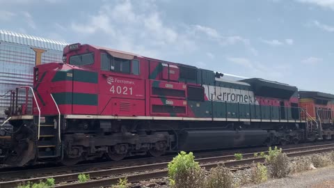 Our first ever Ferromex Train and it is an ACe