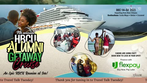 Travel Talk Tuesday with YOLLO - 7.08.2025 (LIVE)