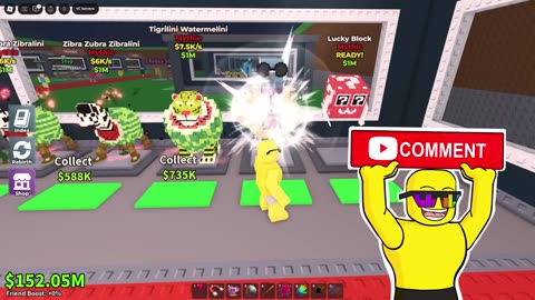 I used EVERY LUCKY BLOCK to UNLOCK EVERY NEW BRAINROT in Roblox Steal a Brainrot!