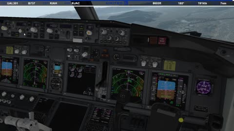 Landing in Jackson Hole (KJAC)