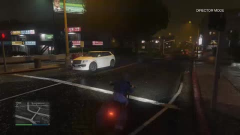 GTAV: Thunderstorm with Thunder from Imagine Dragons - Director Mode-Date: 7/17/2018
