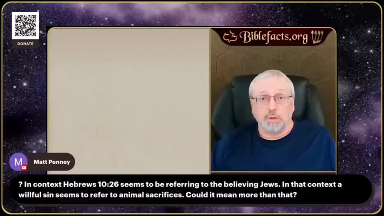 Q&A: What is the "willful sin" referring to in Hebrews 10:26?