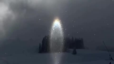 Rare Sun Candle Phenomenon Spotted by Skier: Vertical Light Pillars Explained