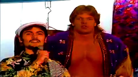 Triple H's rare promo interview from August 15th 1993 with John Rodeo HD Video.