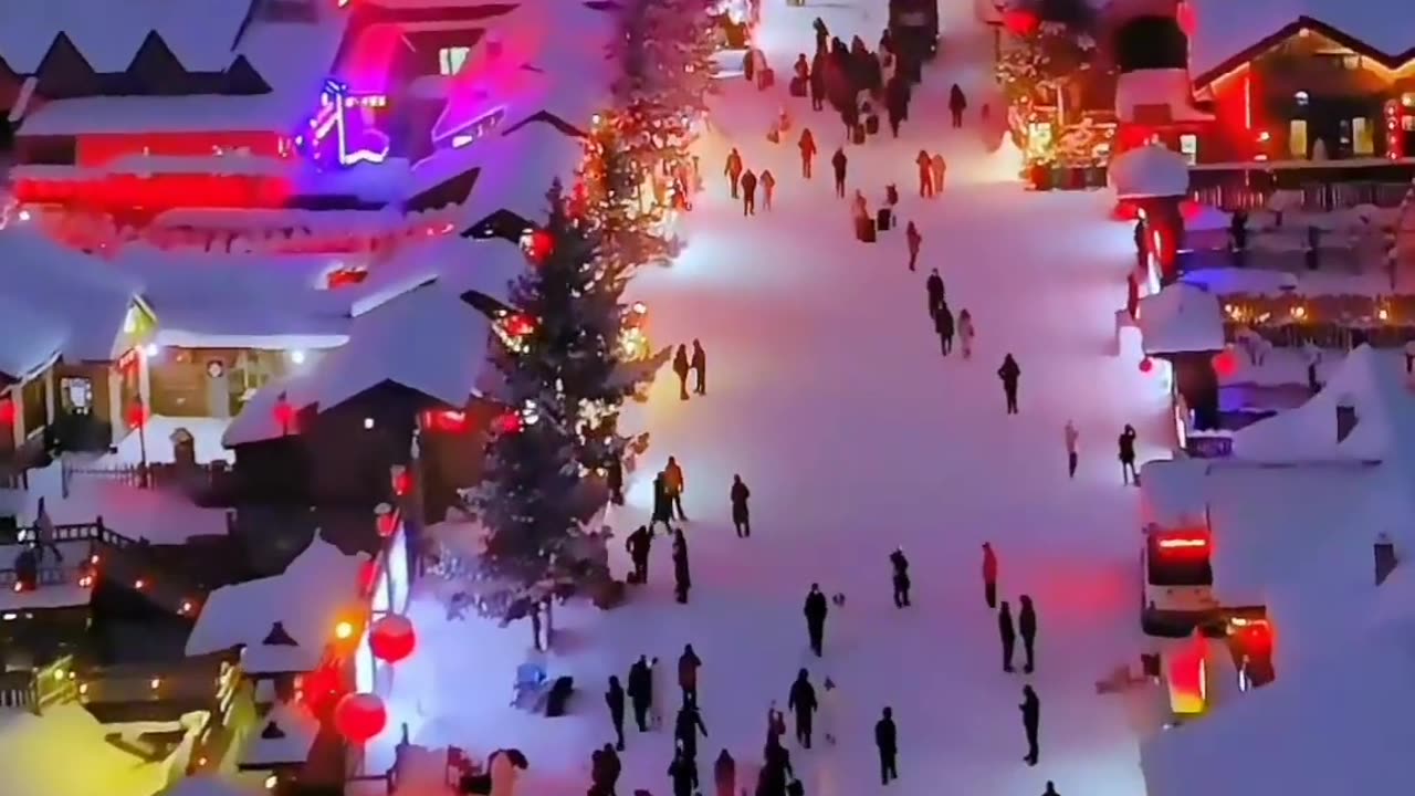 the most beautiful snowy city in the world