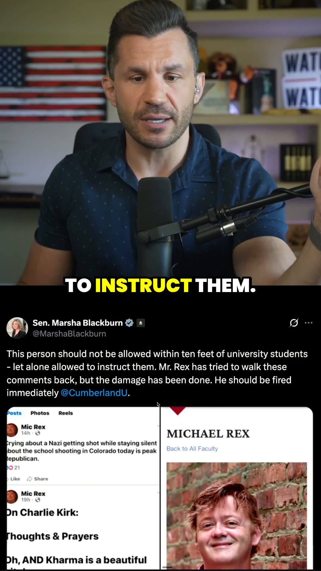 College Dean FIRED After Celebrating Charlie Kirk Death