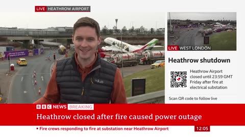 Counter-terrorism police leading Heathrow fire investigation