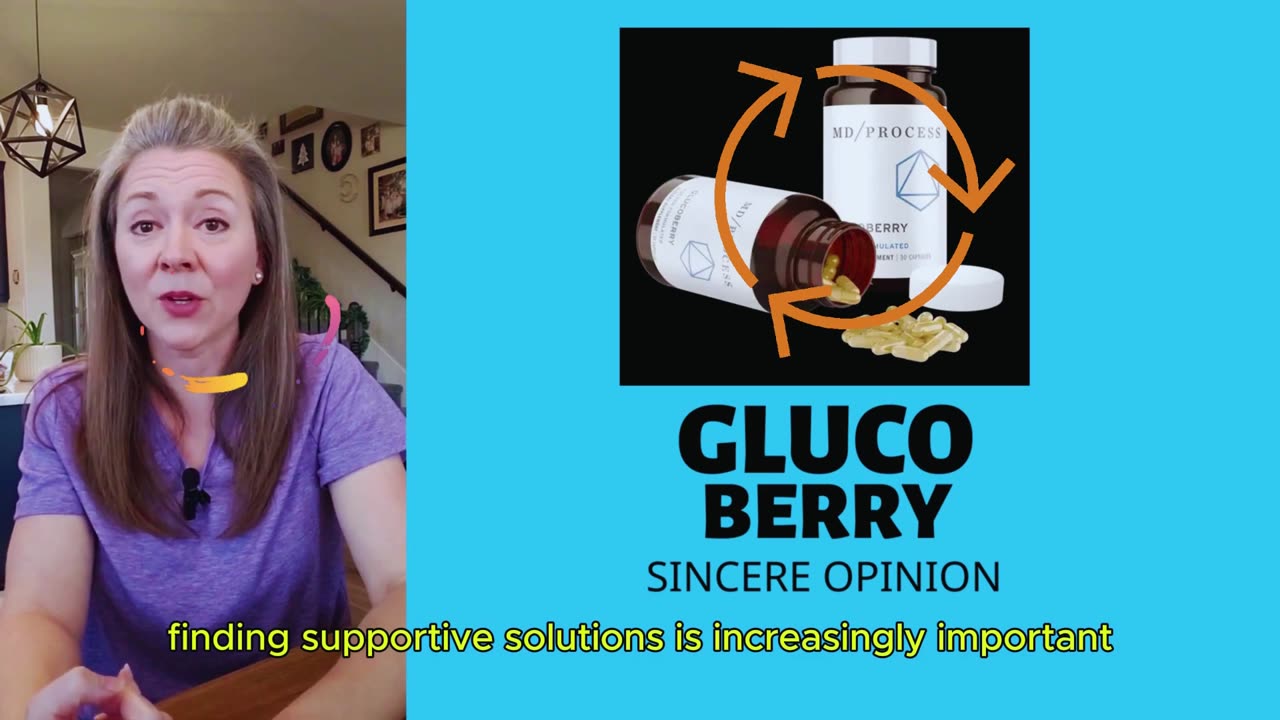 The #1 Way To Support Healthy Glucose Metabolism: Introducing GlucoBerry (Natural Formula)