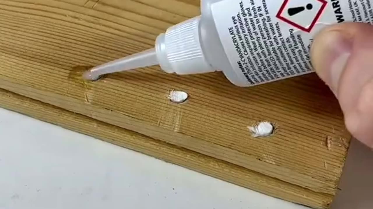 Superglue gum tips and tricks