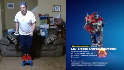 FFG Dance Fortnite Emotes Lil' Resistance Bomber