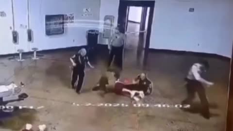 Footage of MS-13 Members Stabbing 3 Corrections Officers at a Virginia Prison