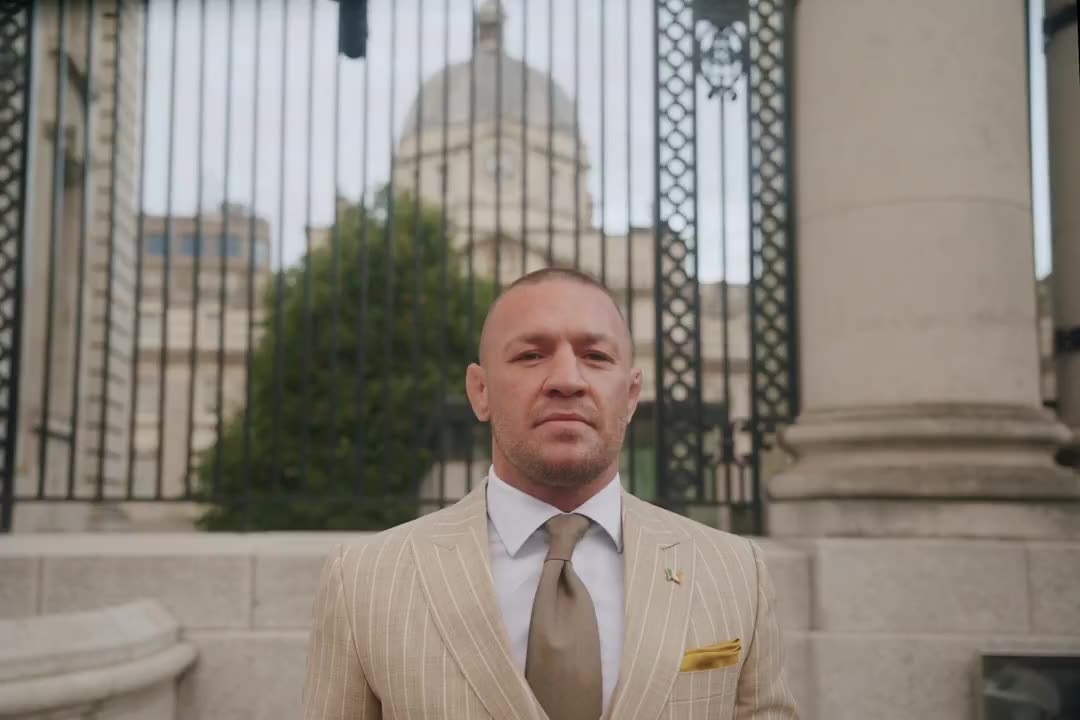 Conor McGregor has a message for the citizens of Ireland