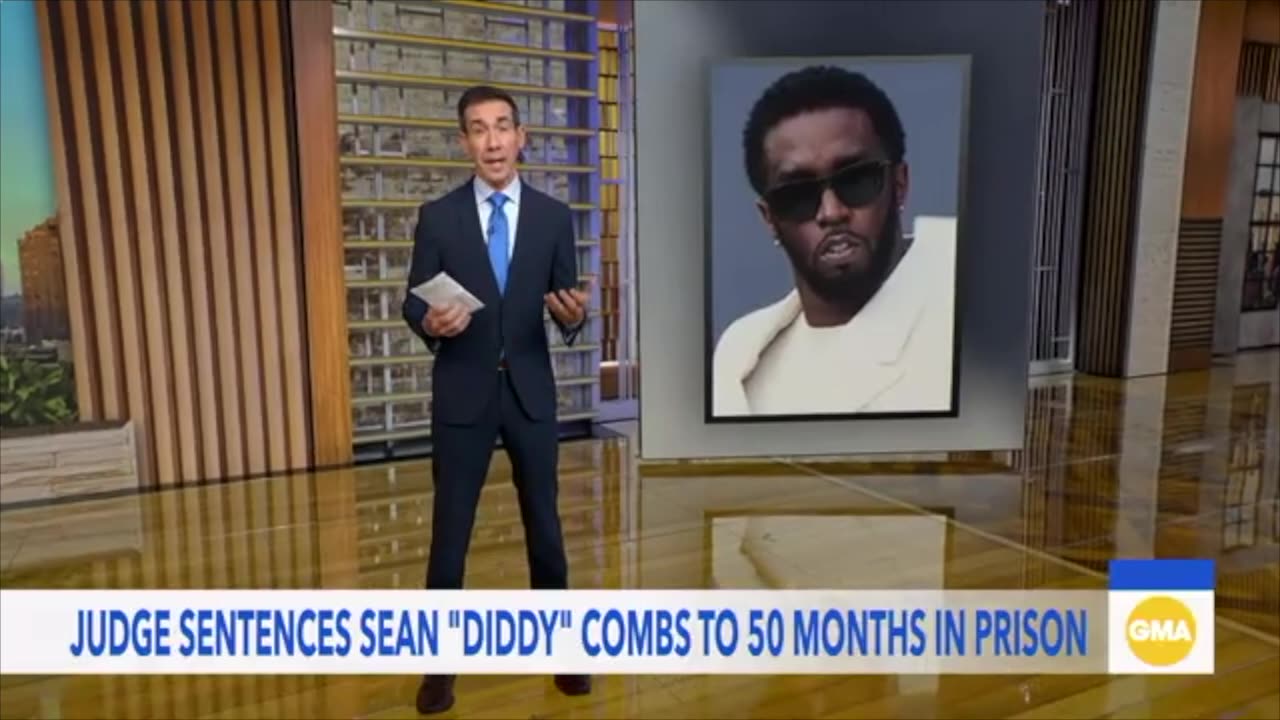P. Diddy Combs Sentenced To 50 Months In Federal Prison
