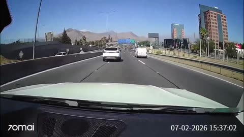 Good! They trap your car at the highway ramp, then walk up once you’re stuck