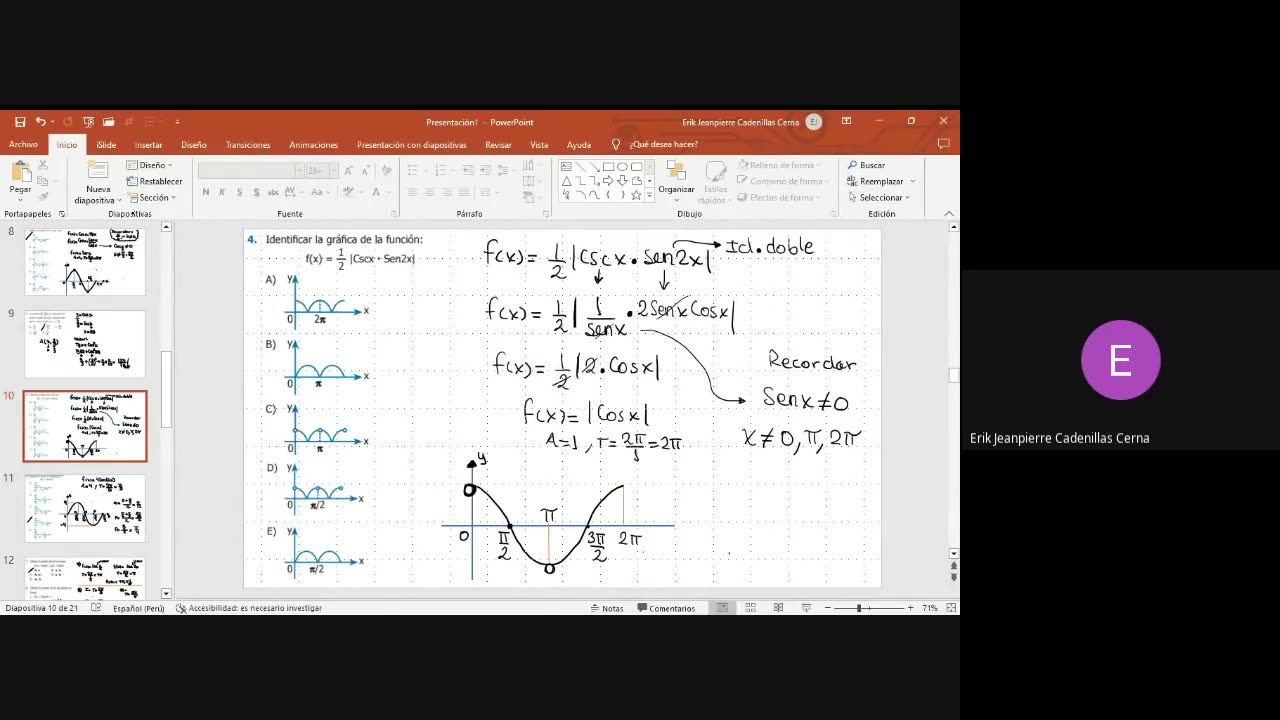 PAMER SEMESTRAL 2023 | Semana 15 | Trigonometría: Funciones Trigonométricas II