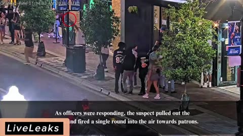 Hot Head fires Shot into the Air and is Killed by Police