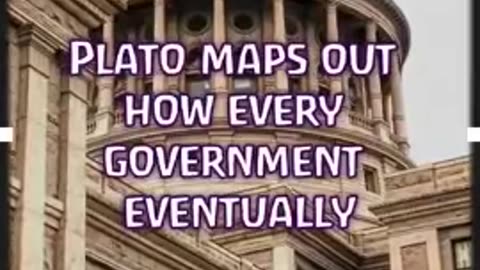 Plato mapped out how every government will eventually destroy itself.