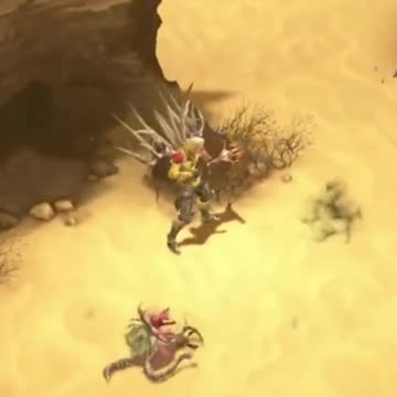 McDicken. Demon Hunter? Ep. (14)? I've gone mad in the desert again. #diabloiiireaperofsouls