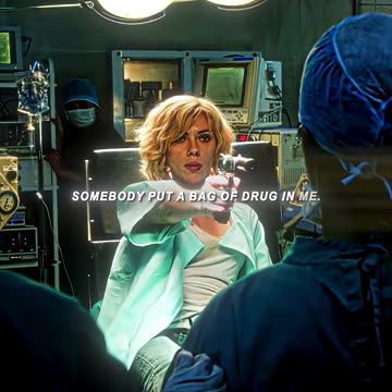 🧬 “She’s Not Human Anymore…” — Lucy Eats, Reloads, and Commands with a Gun 🔫🧠#edit #movie