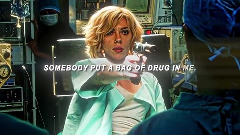 🧬 “She’s Not Human Anymore…” — Lucy Eats, Reloads, and Commands with a Gun 🔫🧠#edit #movie