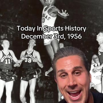 THE HISTORIC SPORTS MOMENT OF DECEMBER 3rd, 1956