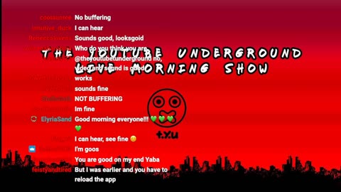 TYU Morning Show on Twitch (Untitled) privated deleted livestream 7 22 22