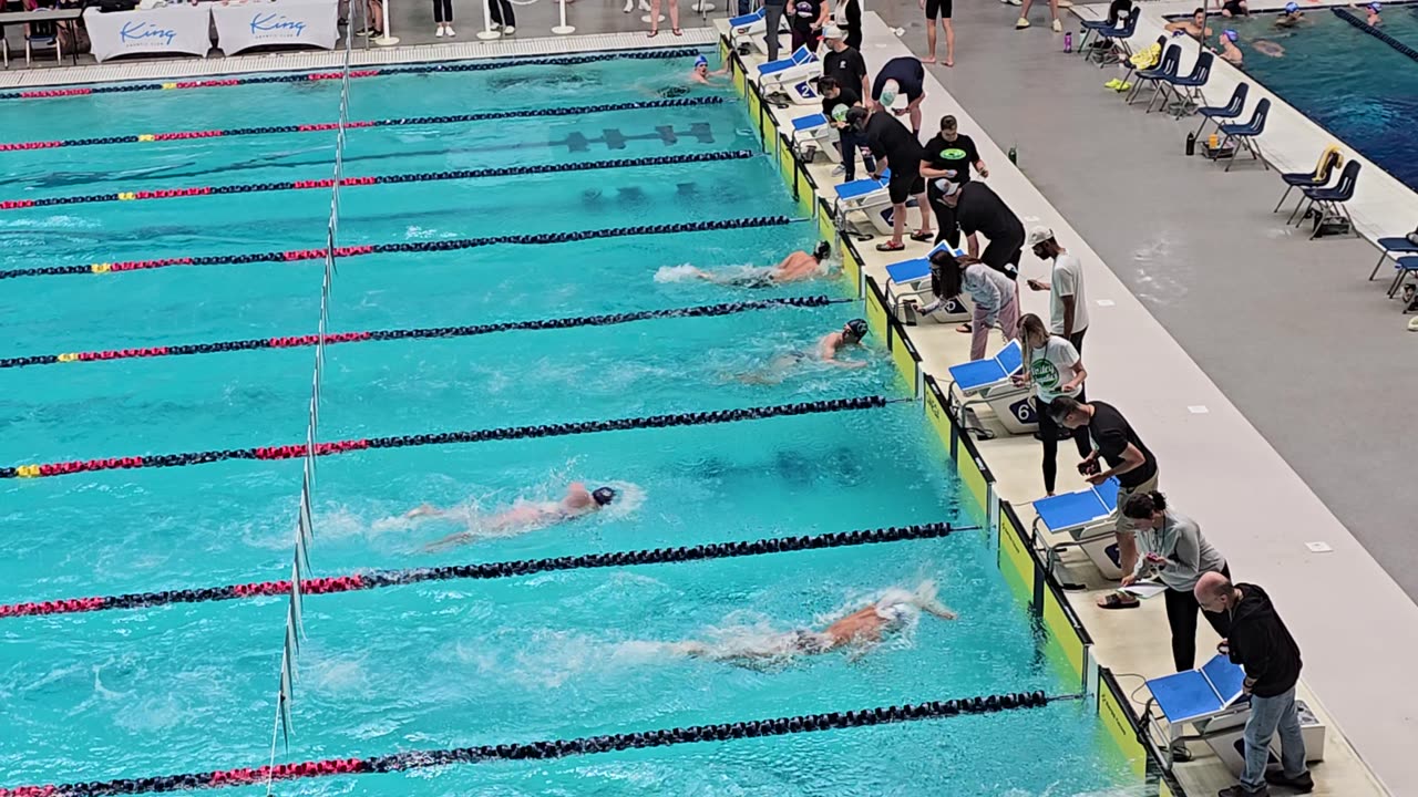 Long Course 50 Freestyle Swimming