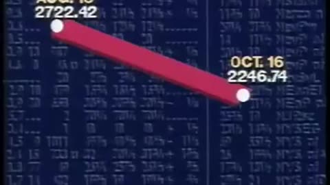 THE 1987 📉 STOCK MARKET CRASH