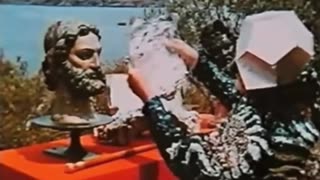 Salvador Dalí astonishingly crafts a remarkable foil sculpture in mere moments (1967) #SHORT
