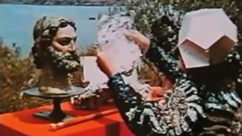 Salvador Dalí astonishingly crafts a remarkable foil sculpture in mere moments (1967) #SHORT