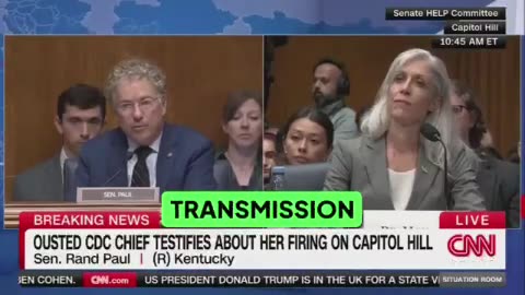 Rand Paul grills ousted CDC official Susan Monarez. (1 min, 25 sec)
