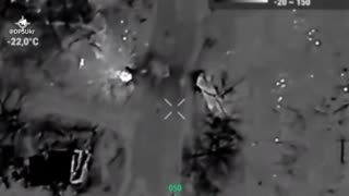 Russian Soldiers Picked Off After Bailing From Vehicles