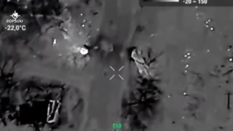 Russian Soldiers Picked Off After Bailing From Vehicles