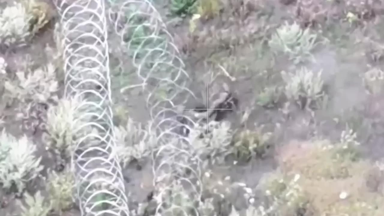 Russian Soldier in a Spot of Bother