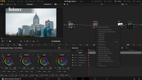 Color Grade the Fastest and Easiest Way in da Vinci Resolve - No Plugin! #no plug in needed