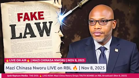 You Cannot Link Your Criminality In Biafra - Land To Ipob - Mazi Isaiah Uba