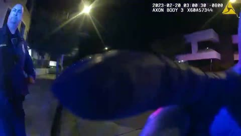 Bodycam | Cops arrest homeless man on the street | part 2