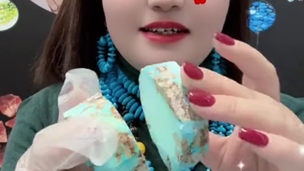 250509-3 Natural Original Turquoise Rough: Poetry in Stone