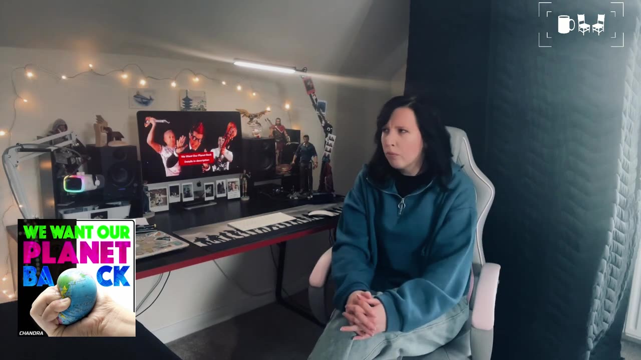 Today on Cupchairs Reacts, I’m checking out We Want Our Planet Back by Chandra—a bold