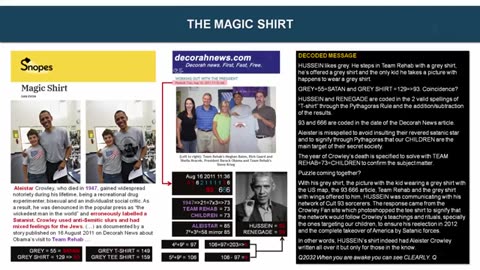 SerialBrain2 HUSSEIN, a Cult 93 Priest (Part 2 of 2)