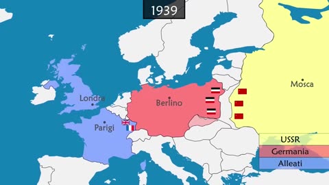 La Seconda Guerra Mondiale-Origine,eventi e conseguenze riassunti con mappatura dettagliata DOCUMENTARIO vide contrapporsi,tra il 1939 e il 1945,le potenze dell'Asse e gli Alleati,come accaduto nella prima guerra mondiale,su gran parte del pianeta