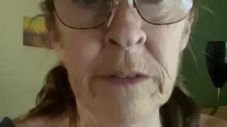My first time on camera, my impression of a duck.