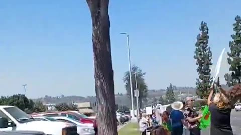 Cops Called to Rage Against the Regime Counter Protest - El Cajon, CA 8/14/25