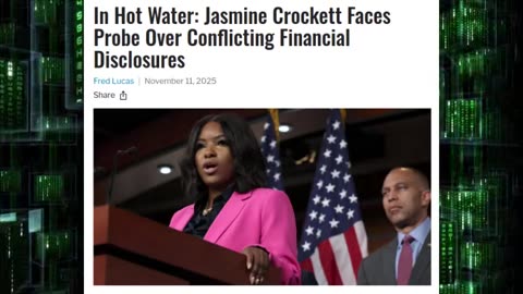 Jasmine Crockett Faces Probe Over Conflicting Financial Disclosures