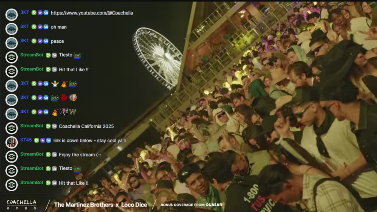 Coachella CA - Sahara, Quasar & Mojave Stages