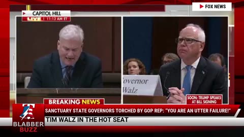 Sanctuary State Governors Torched by GOP Rep: “You Are an Utter Failure!”