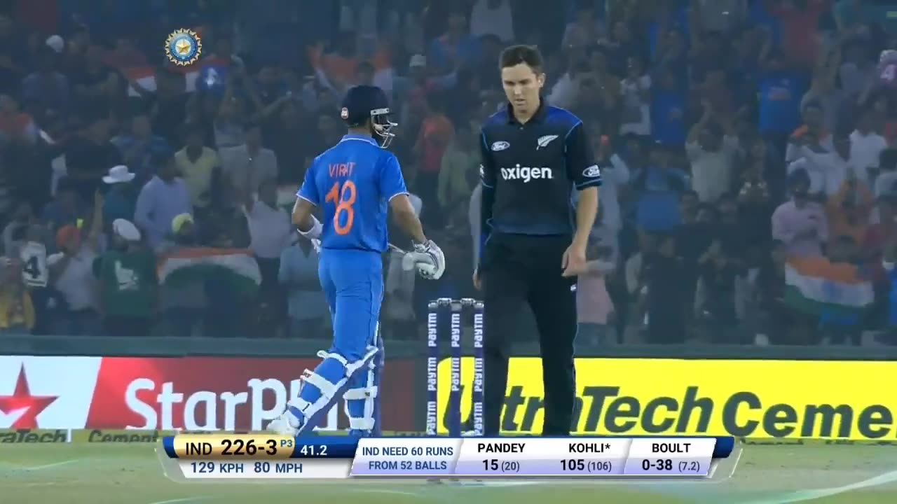 Virat Kohli 154* vs NZ