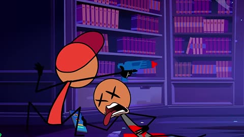 Foul Play 😭😂 #blockblast #animationmeme #2d #2danimation