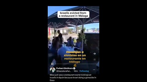 Israelis in Spain kicked out of restaurant